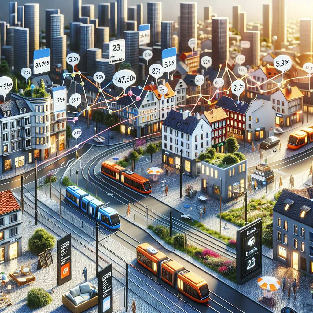 Einfluss öffentlicher Verkehrsmittel auf Immobilienpreise in Ravensburg Dürnast